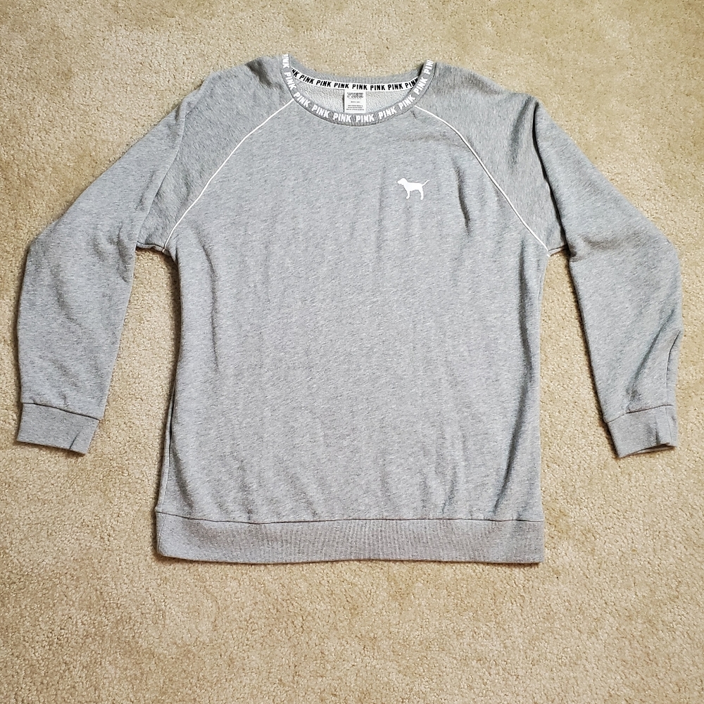 VS pink pullover sweatshirt